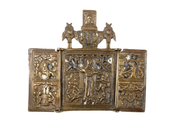 Dreiteilige Reiseikone