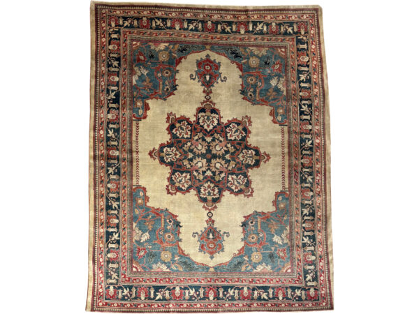 Antiker Reinseidenteppich