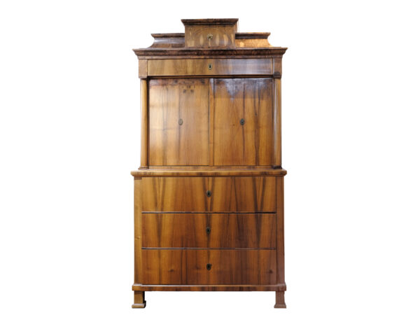 Biedermeier top chest of drawers