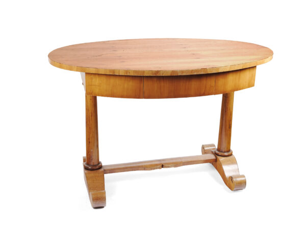 Oval Biedermeier table