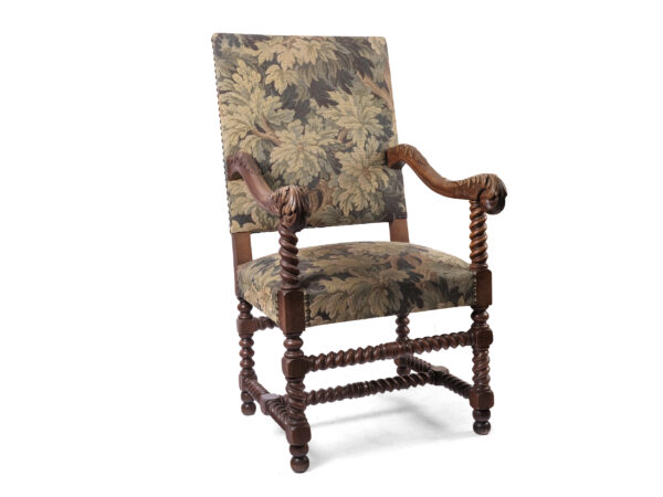 Baroque-style armchair