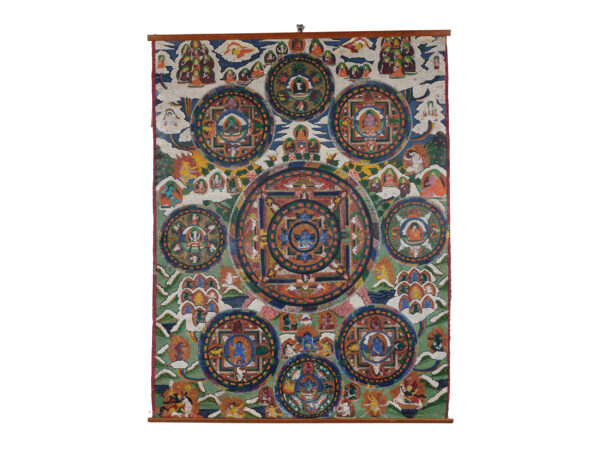 Monumental thangka