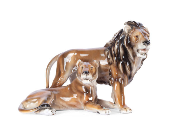 Der Löwe und die Löwin