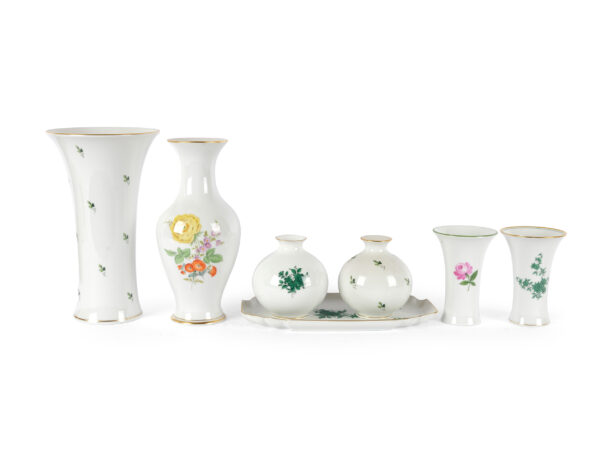 Konvolut von Porzellan