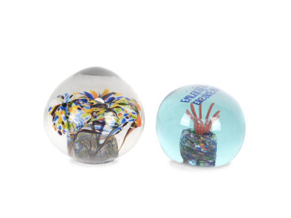 Pair of paperweights