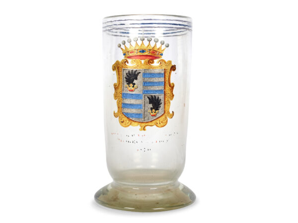 Coat of arms glass