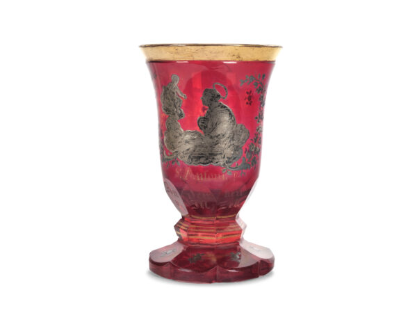 Biedermeier glass