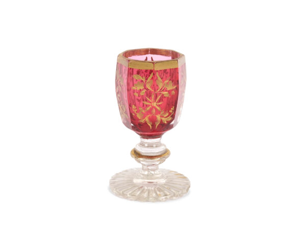 Biedermeier liqueur glass