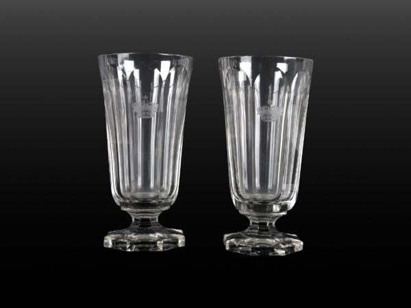 Pair of tea glasses
