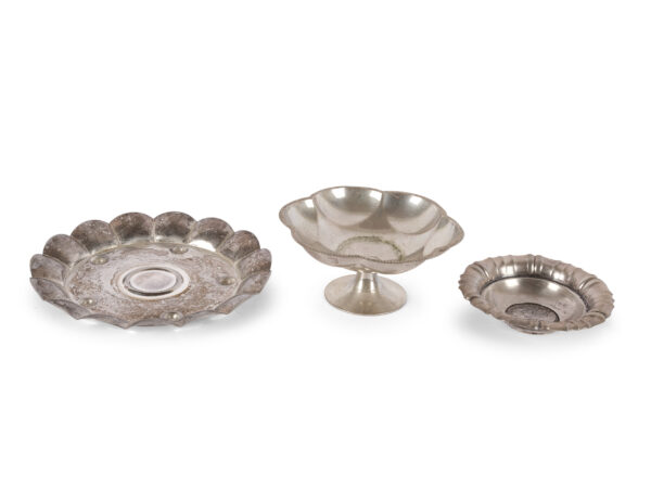 Bundle of silver and silver-plated items