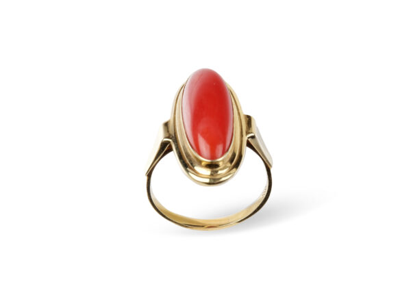 Korallen Damenring