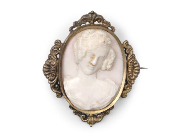 Brosche Kamee
