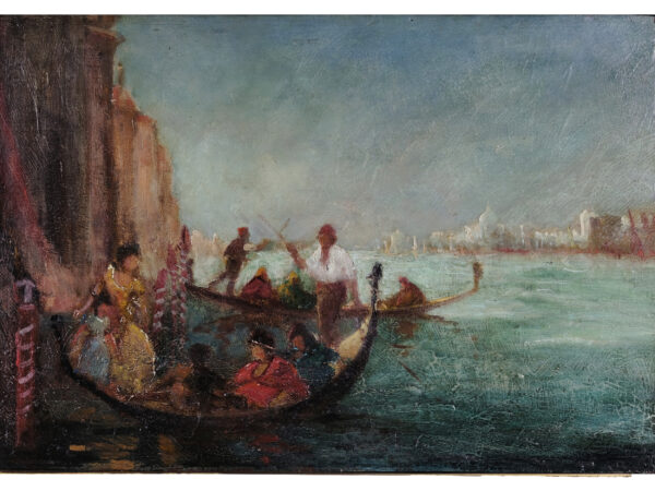 Painter, circa 1900, in the style of Felix Ziem