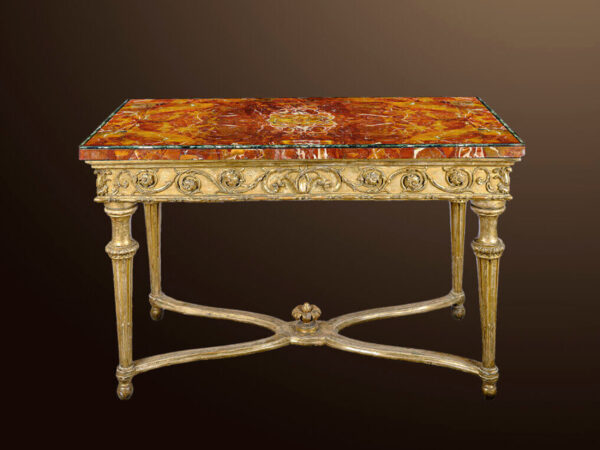 Court-style console table